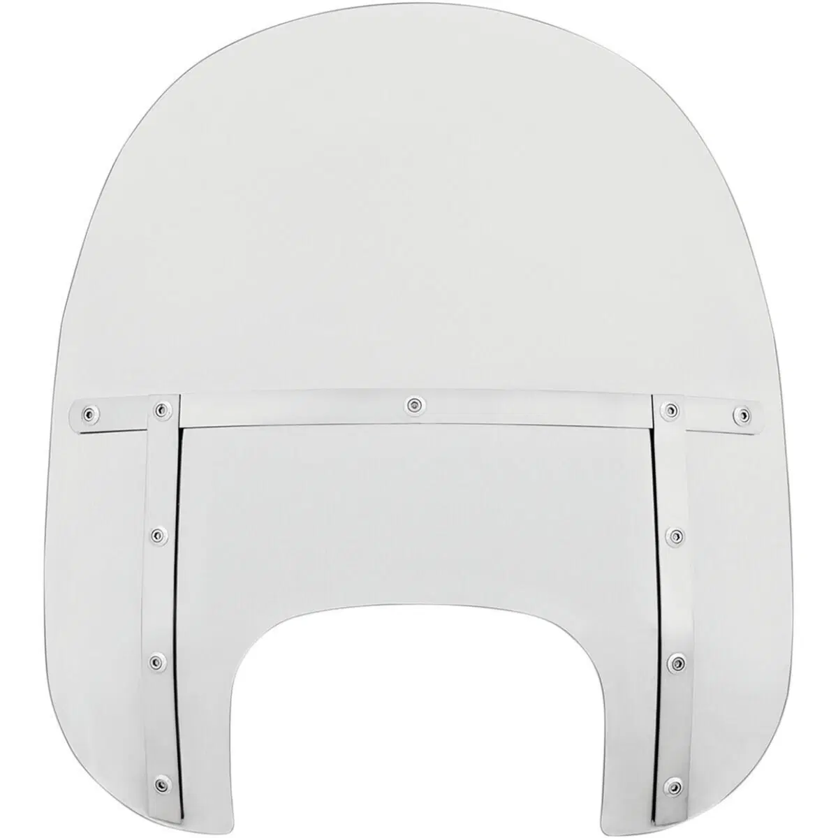 Parabrezza Memphis Fats alto 43 cm trasparente per 