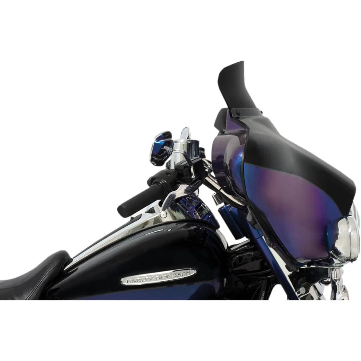 Parabrezza Memphis Spoiler fumè scuro alto 16,5 cm 