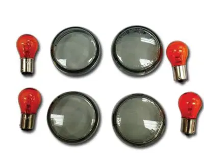 Lenti fume' omologate per frecce di serie Per V-ro 