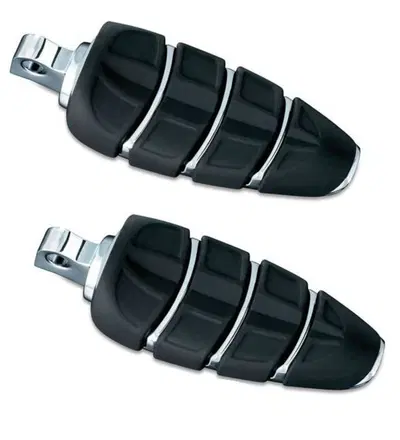 Pedaline Kuryakyn Kinetic cromate con adattatore m 