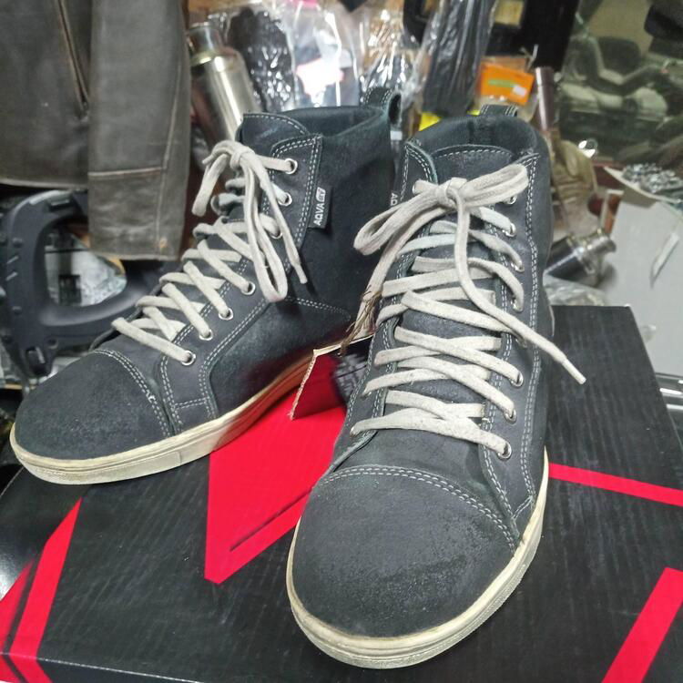 Scarpe snekers da moto con protezioni Blend boots (5)