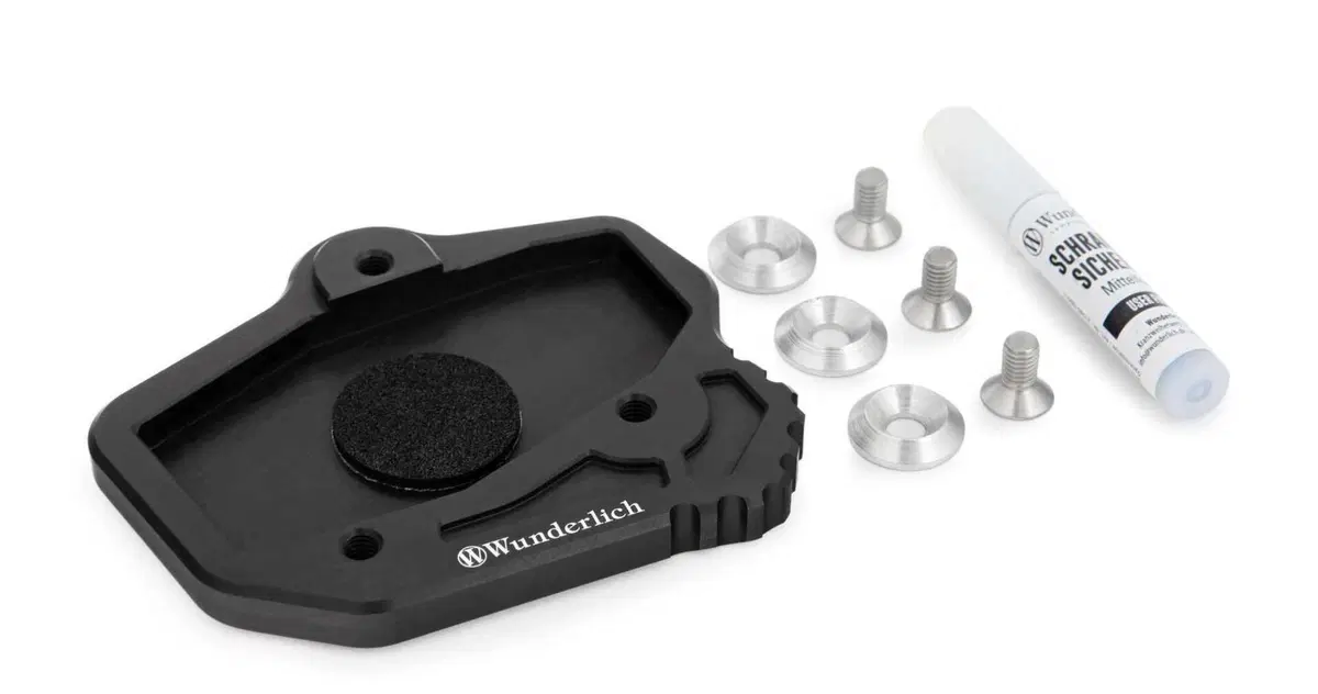 Wunderlich: piastra per cavalletto laterale di Ducati Multistrada e DesertX (3)