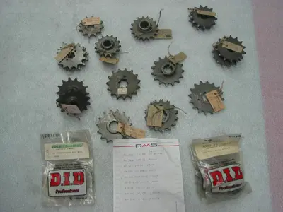 PIGNONI VARI MODELLI HONDA\ YAMAHA\CAGIVA\APRILIA\ECC.12