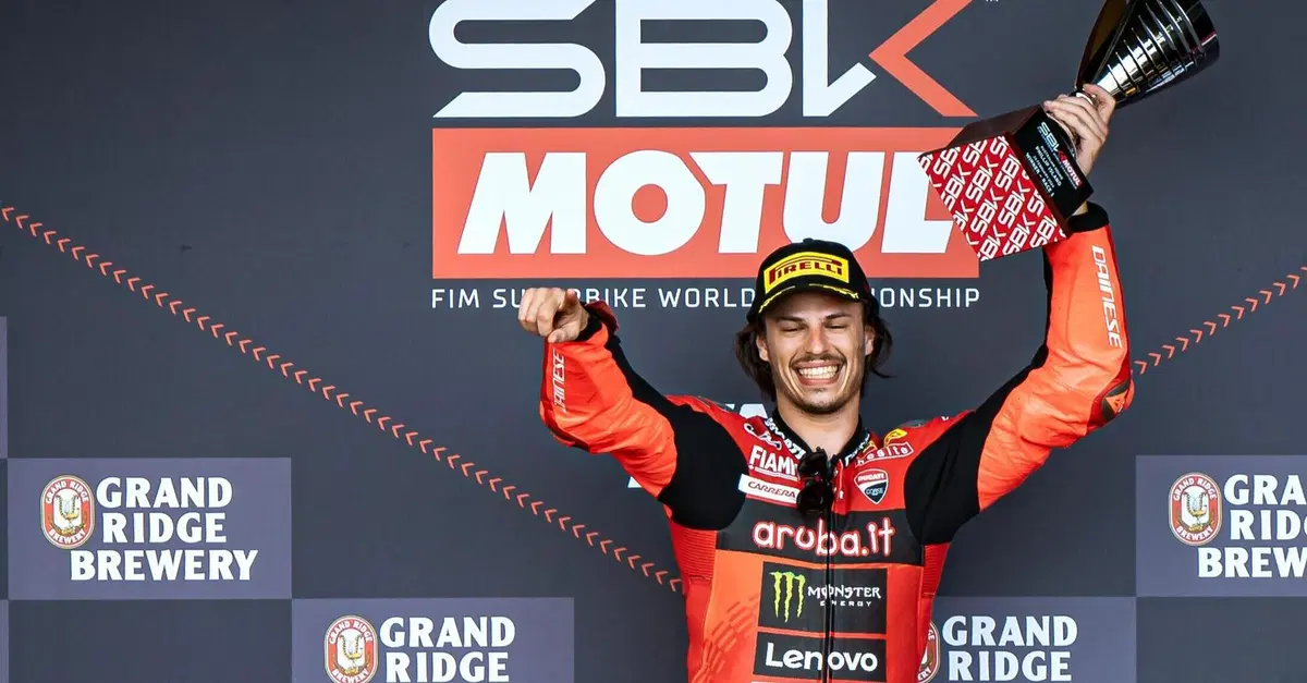 SBK 2024. GP d'Australia. Nicol&ograve; Bulega: &ldquo;I primi andavano piano e allora me ne sono andato&rdquo;