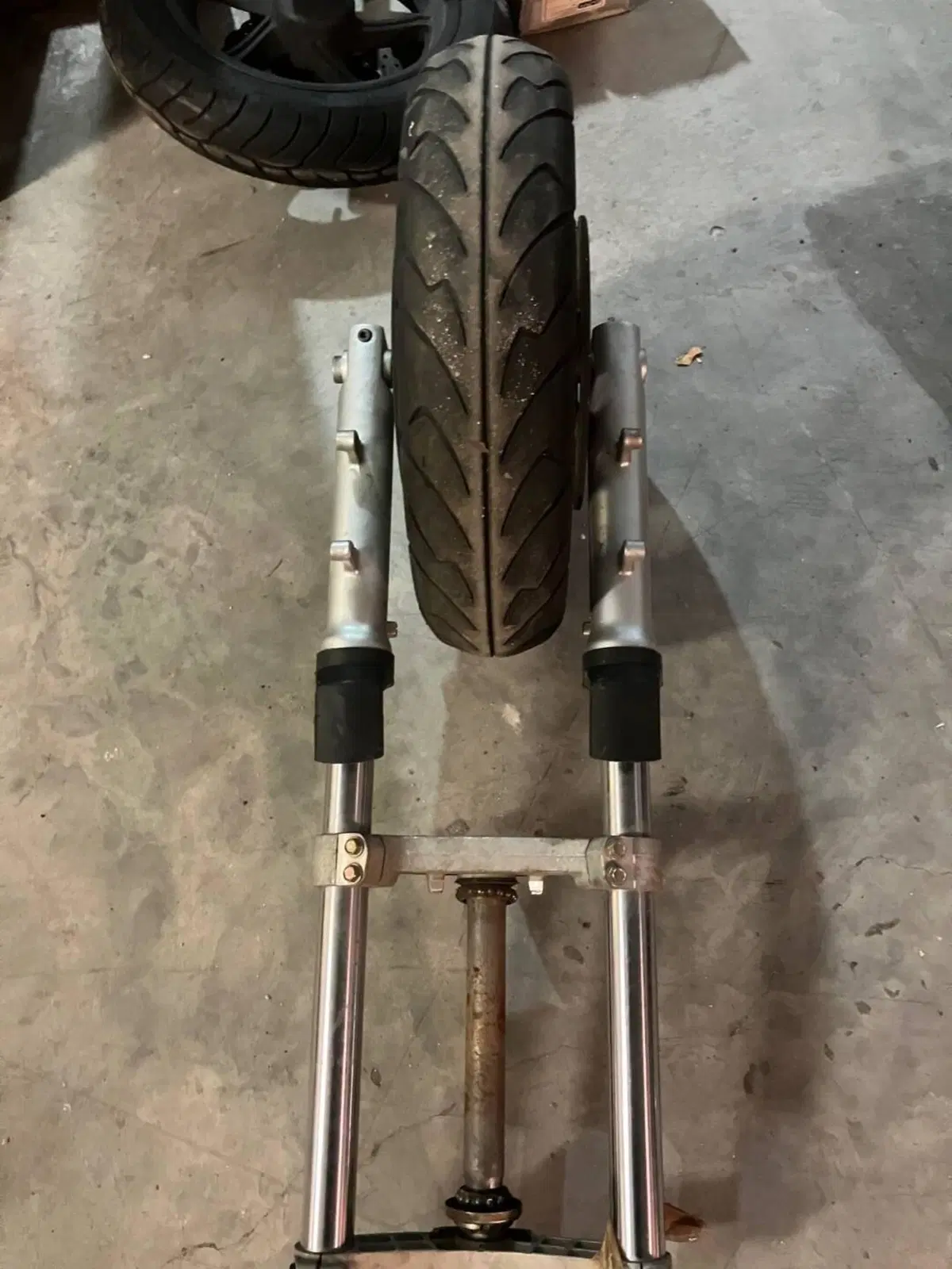 Forcella con ruota Kymco XC 500