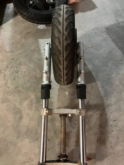 Forcella con ruota Kymco XC 500