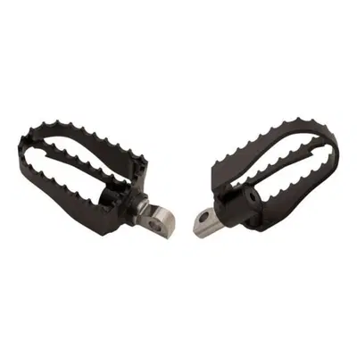 Pedaline Burly MX nere regolabili Burly 