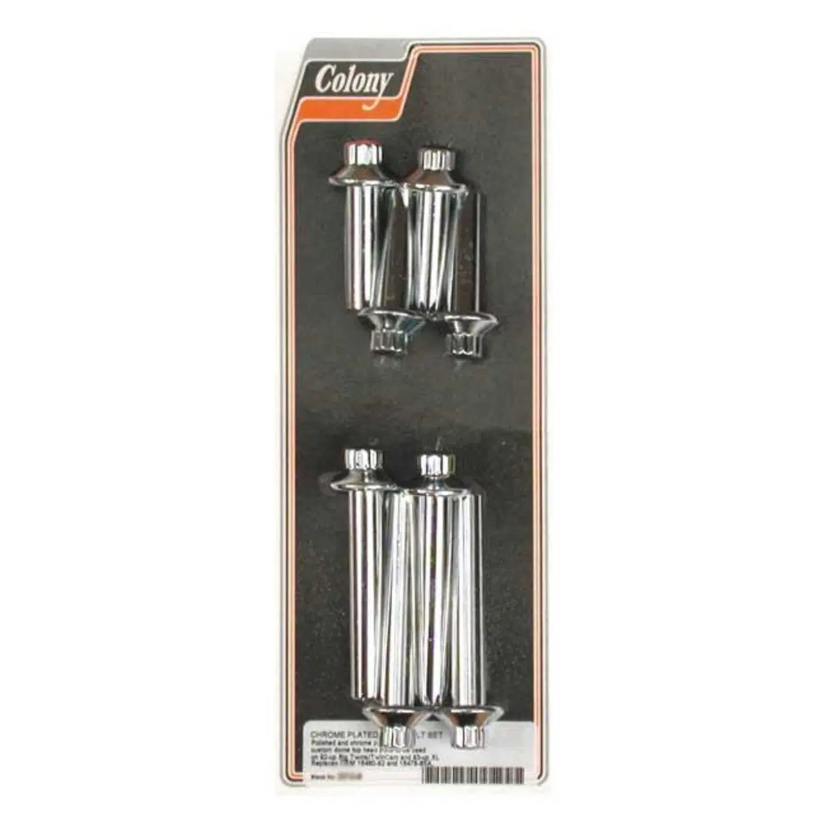 Kit bulloni testate cromati per FXR, Dyna, Softail 