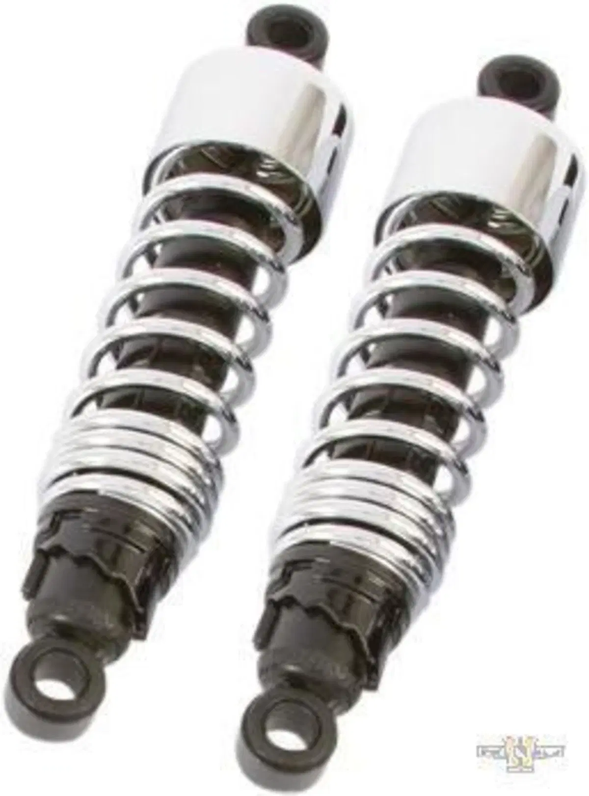 Ammortizzatori 10,5''cromati Burly Slammer per Tou 