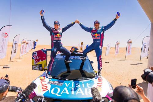 Abu Dhabi Desert Challenge. Trionfo mondiale Hero in atmosfera Al Attiyah (2)