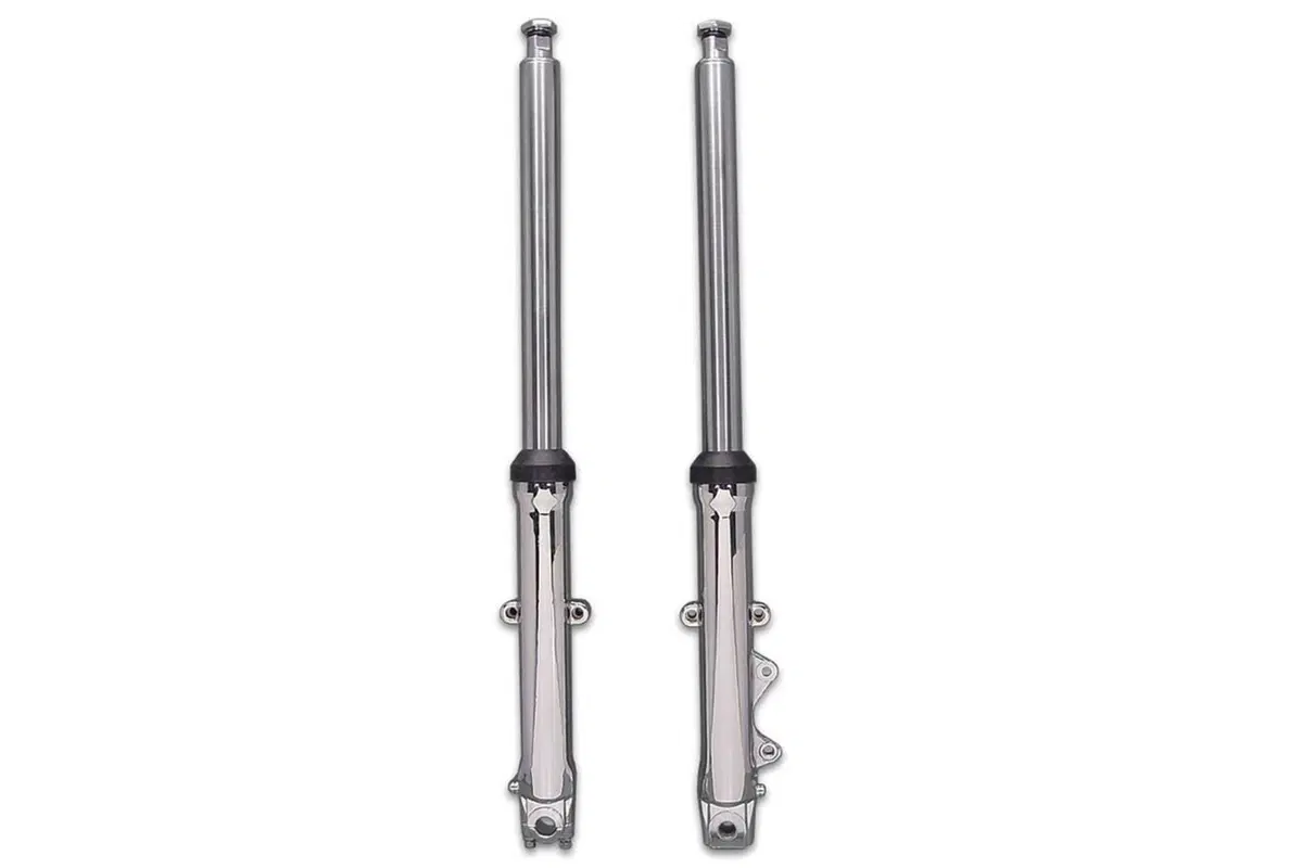 Forcelle cromate complete per Dyna Wide Glide FXDW 