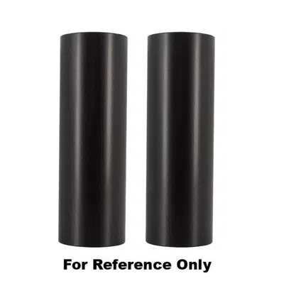 Copri Forcelle 49 mm Straight neri lucidi Per Dyna 