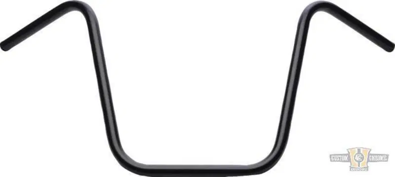 Manubrio Ape Hanger 1" alto 16" nero senza fossett Santee