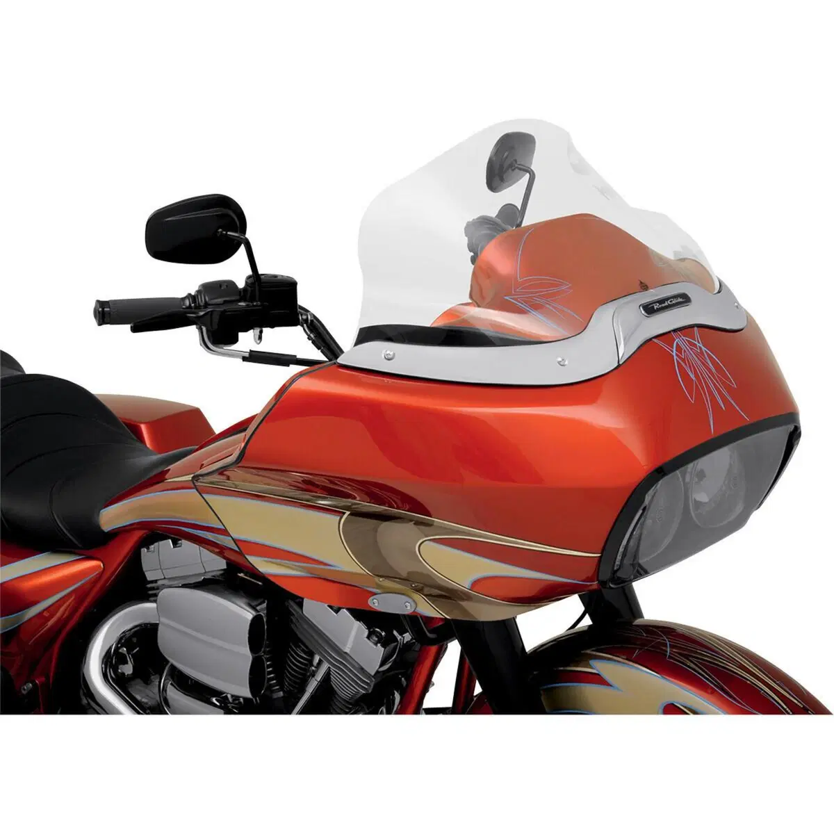 Parabrezza Klock Werks Flare trasparente alto 30 c