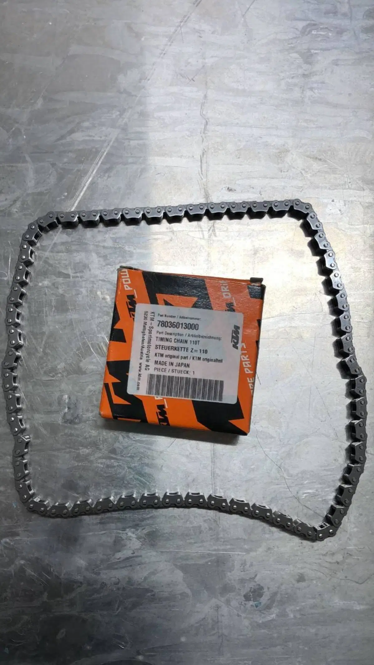 CATENA DI DISTRIBUZIONE PER HUSVARNA TE 450 DEL 20 Husqvarna