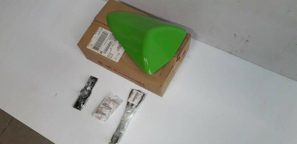 Coprisella verde passeggero Kawasaki ZX6R 600 2007 (2)