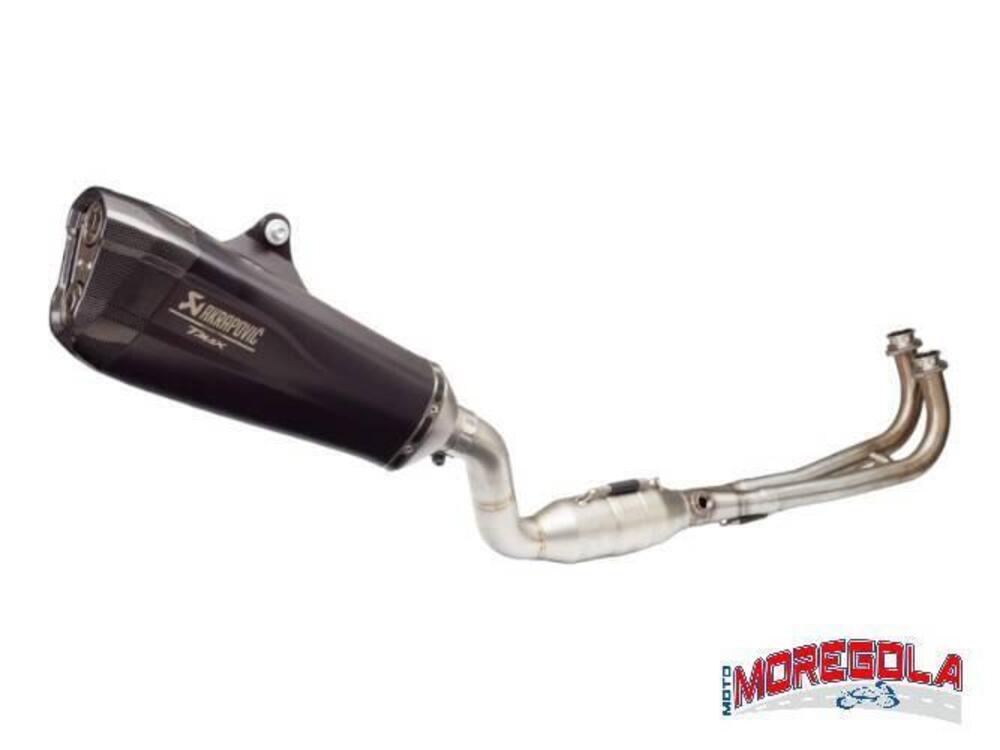 AKRAPOVIC by Yamaha Scarico completo Nero omologat