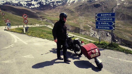 Strani incontri sul Passo dello Stelvio