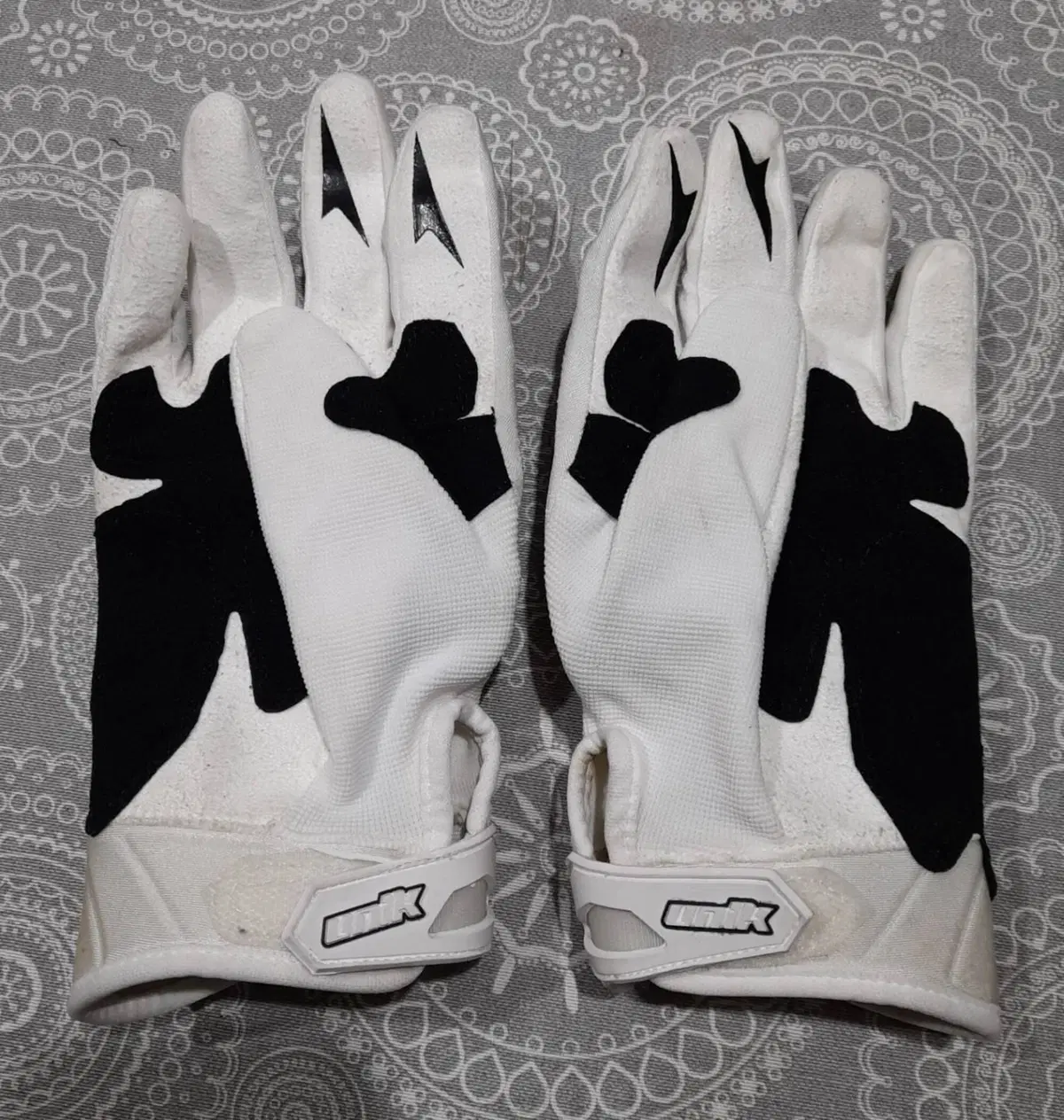 Guanti moto racing pelle + Guanti motocross/bici - 4 Racing (10)