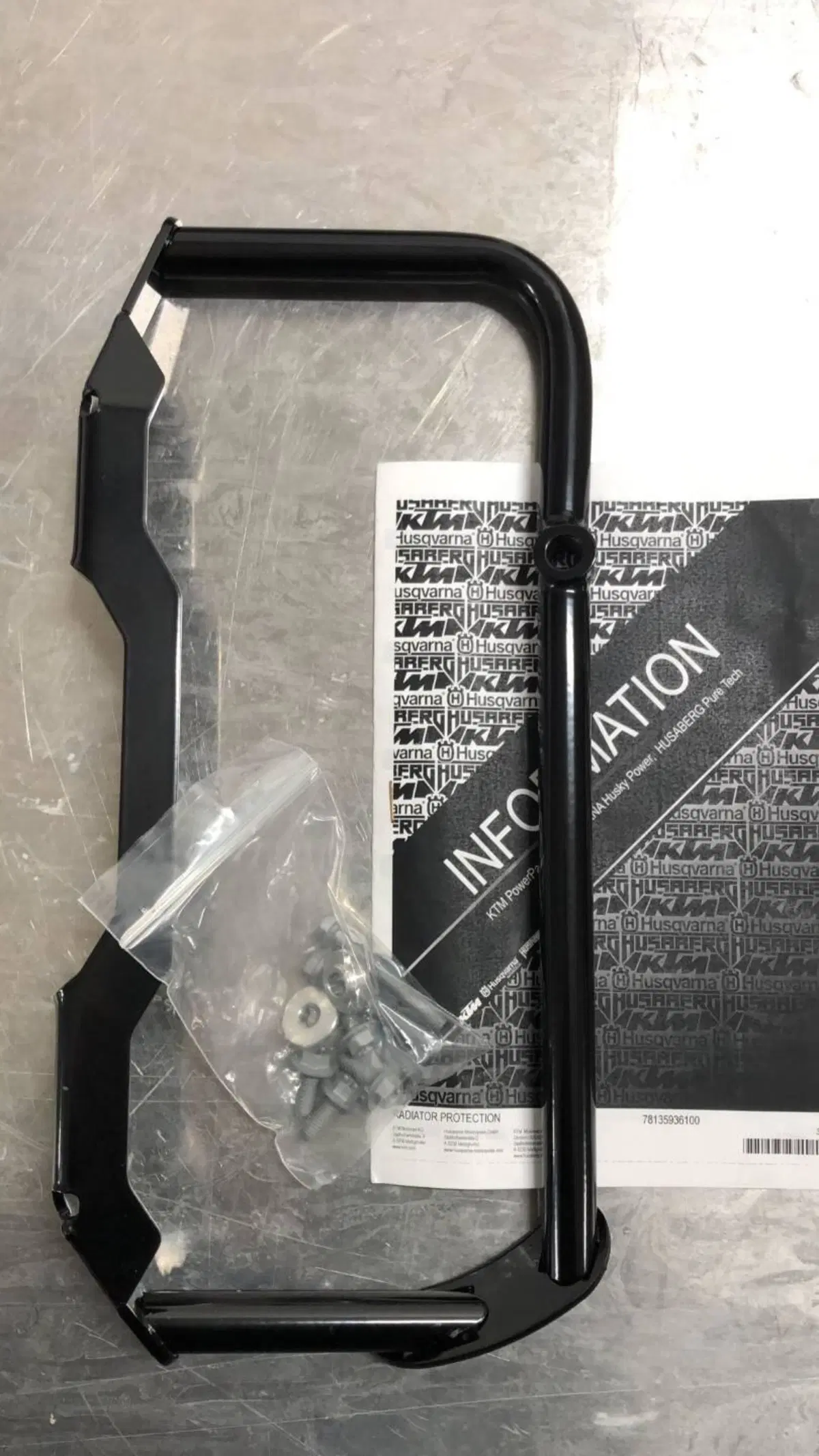 PROTEZIONE RADIATORI PER HUSQVARNA TE 350 2015 781 (2)