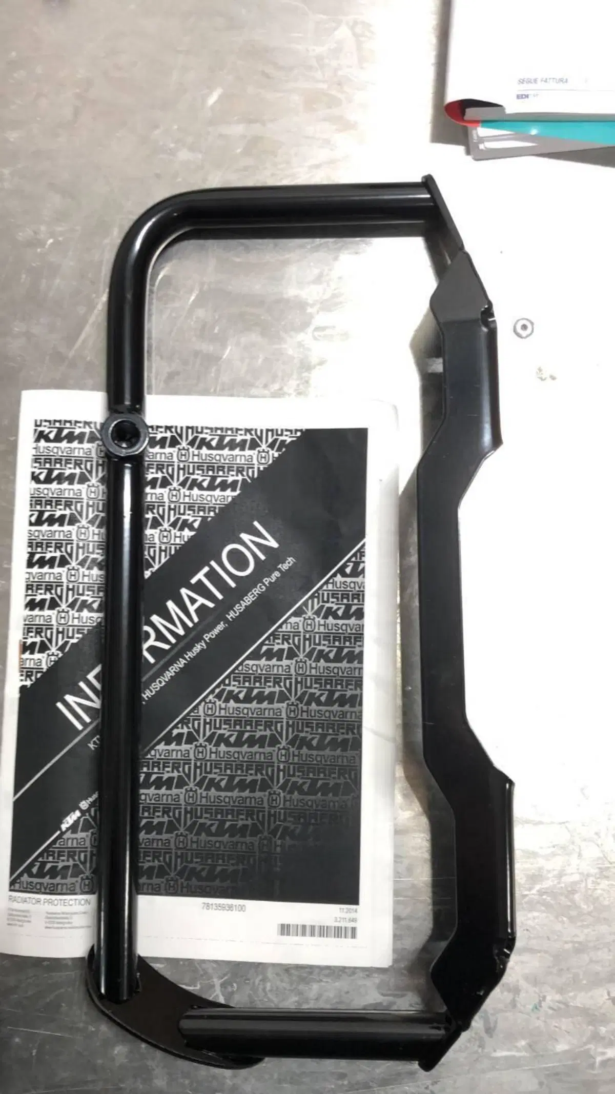 PROTEZIONE RADIATORI PER HUSQVARNA TE 350 2015 781 (3)