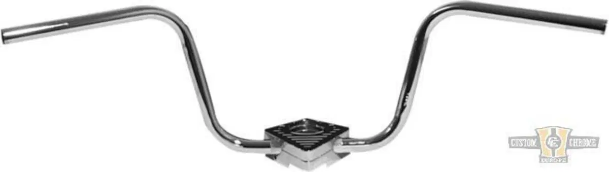 Manubrio Ape Hanger 1" alto 11" Cromato senza foss Fehling