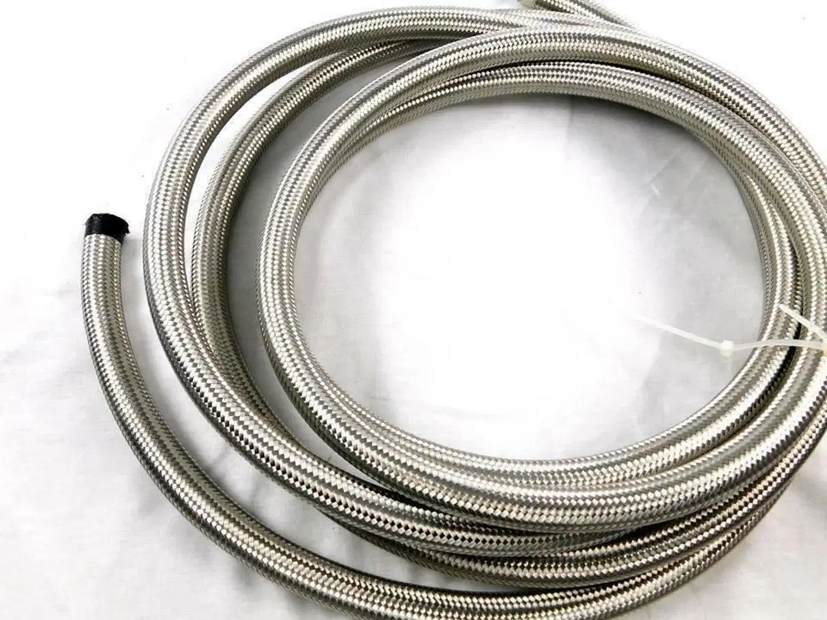 Tubo in treccia inox diametro 5/16" (7,9 mm) lungo 