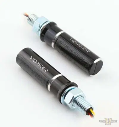 frecce a led multifunzione Conero nere con lenti f 