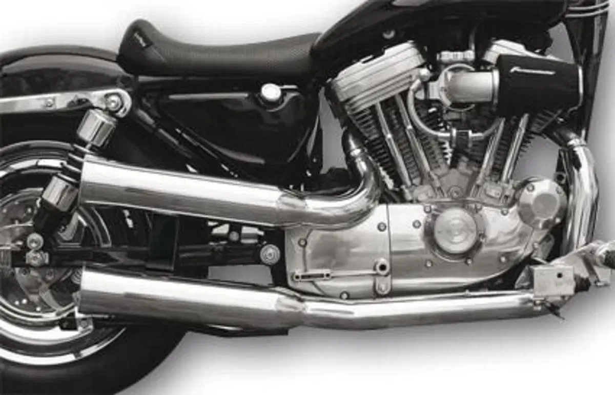Marmitte Falcon 2 in 2 inox lucidate NON OMOLOGATE 