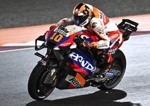 MotoGP 2024. GP del Qatar. Luca Marini: “Honda migliorata. Q2? Col giro perfetto si può fare”