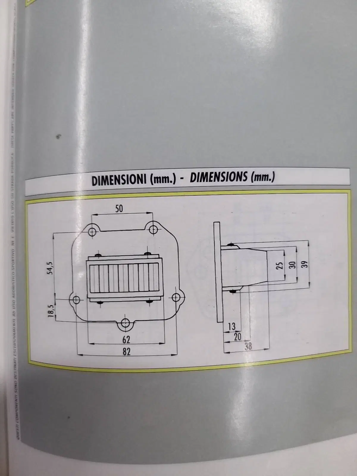 Pacco LAMELLARE SUPERVAL Polini Ktm APRILIA Polini Motori (3)