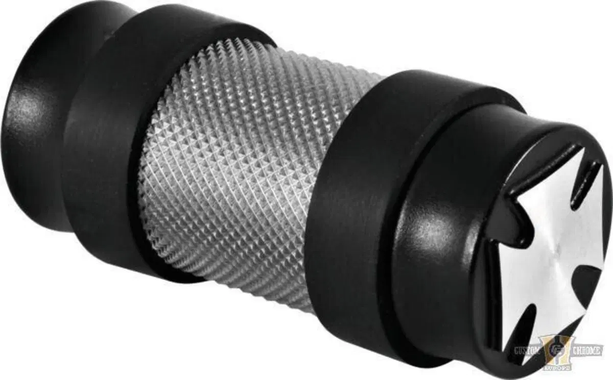 Pedalino cambio HKC Cross gomma nera, nero Hells 