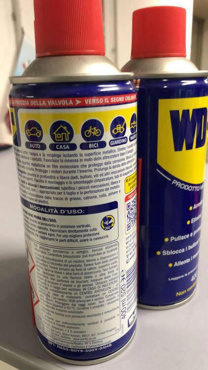 SBLOCCANTE WD 40 . FLACONE DA 400 ML. (2)