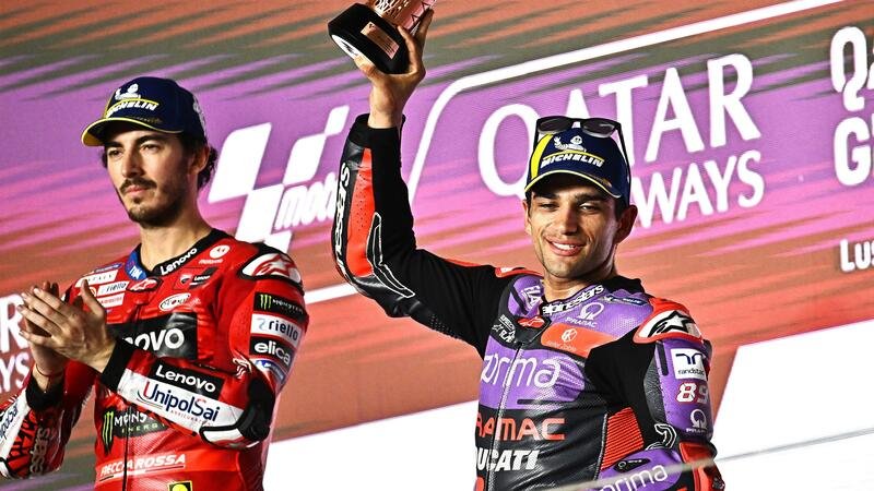 MotoGP 2024. GP del Qatar. Jorge Martin: &ldquo;Pecco Bagnaia il pi&ugrave; veloce. La moto? Migliorata ma non ancora come vorrei&rdquo;