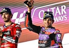 MotoGP 2024. GP del Qatar. Jorge Martin: “Pecco Bagnaia il più veloce. La moto? Migliorata ma non ancora come vorrei”