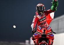 MotoGP 2024. GP del Qatar. Pecco Bagnaia spartisce i meriti per la vittoria: La squadra ha fatto un lavoro eccezionale