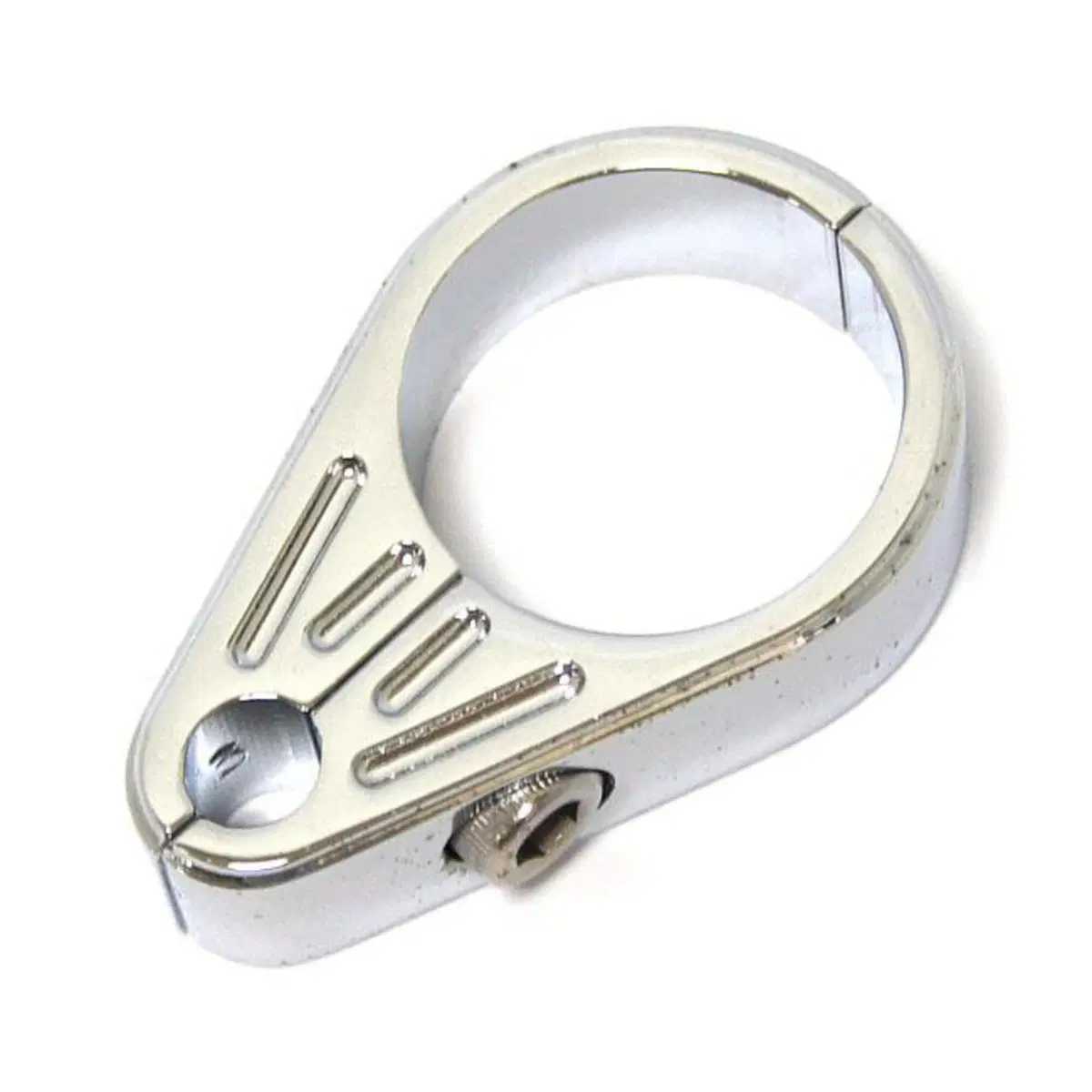 Fascetta cromata da 1" (25,4 mm) per 1 cavo accel 