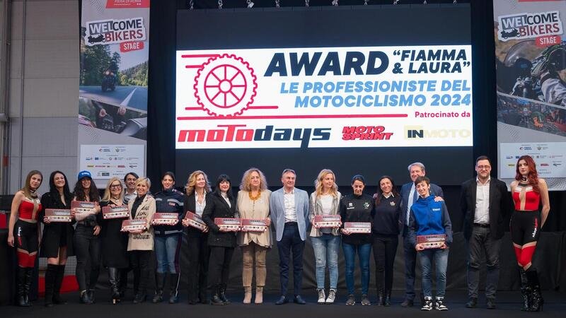 A Motodays premiate le Professioniste del Motociclismo 2024