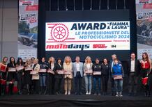 A Motodays premiate le Professioniste del Motociclismo 2024