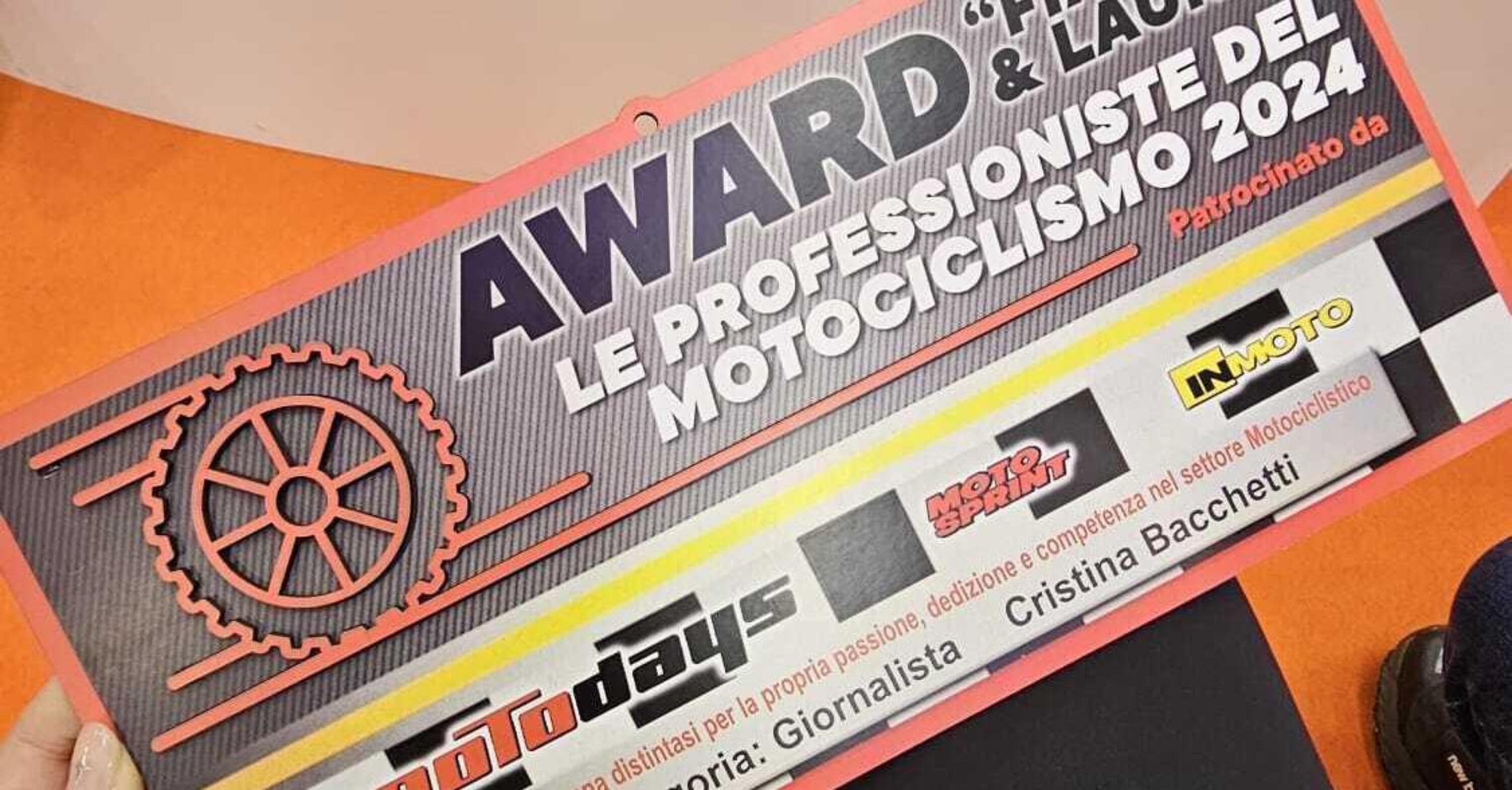 A Motodays premiate le Professioniste del Motociclismo 2024