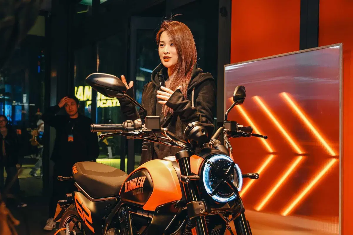 La Ducati Next-Gen Scrambler presentata a Shanghai in Cina