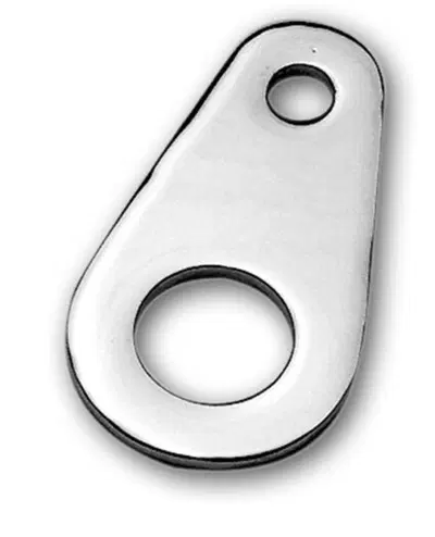 Supporto blocchetto chiave accensione cromato a 1 