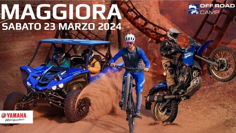 Yamaha Off Road Camp 2024 a Maggiora: un&#039;avventura per tutti