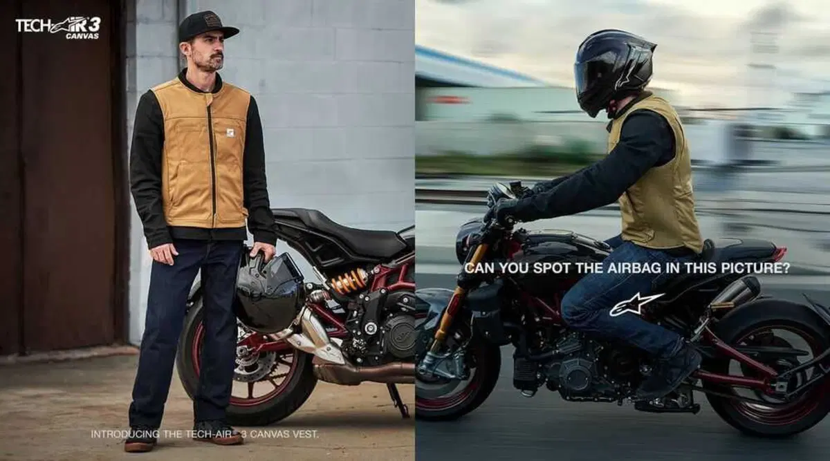 Alpinestars presenta il nuovo gilet Tech-Air 3 Leather & Canvas (34)