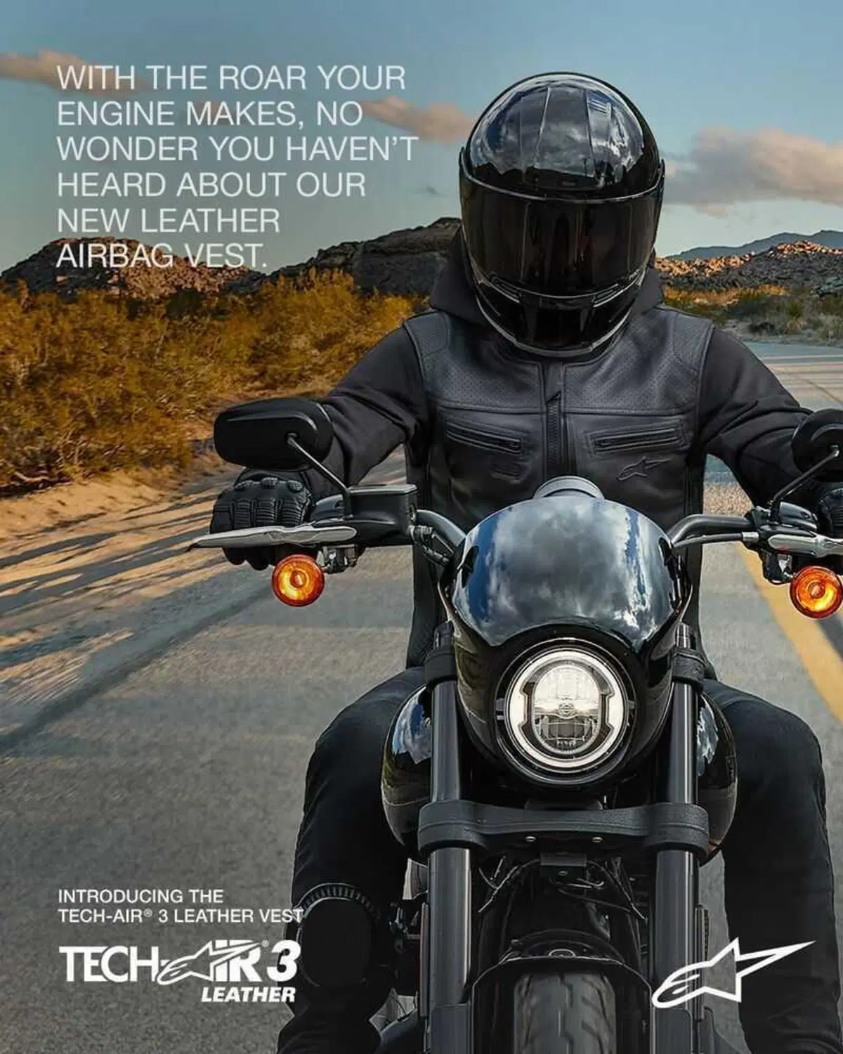 Alpinestars presenta il nuovo gilet Tech-Air 3 Leather & Canvas (58)