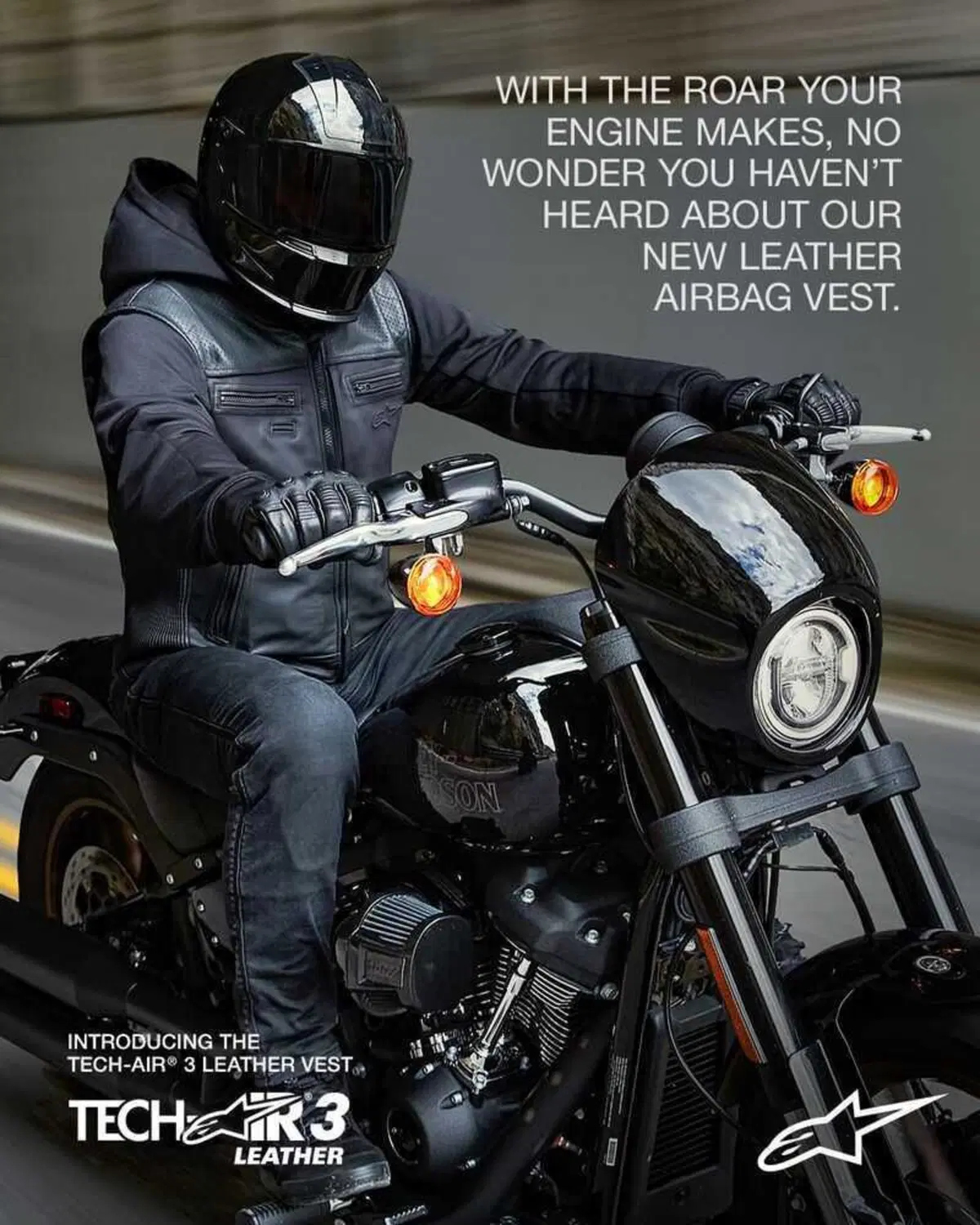 Alpinestars presenta il nuovo gilet Tech-Air 3 Leather & Canvas (60)