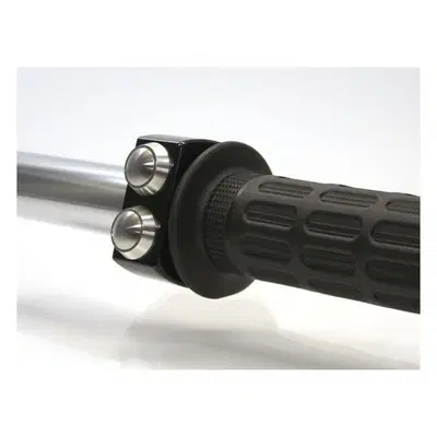 Pulsanti Motogadget 2 pulsanti nero/cromato