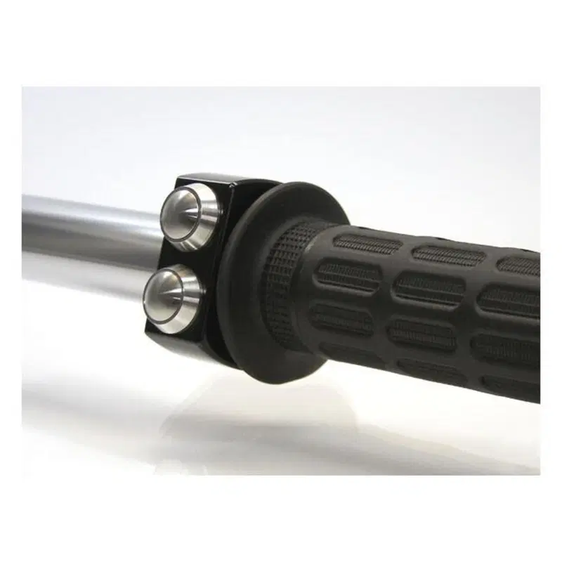 Pulsanti Motogadget 2 pulsanti nero/cromato