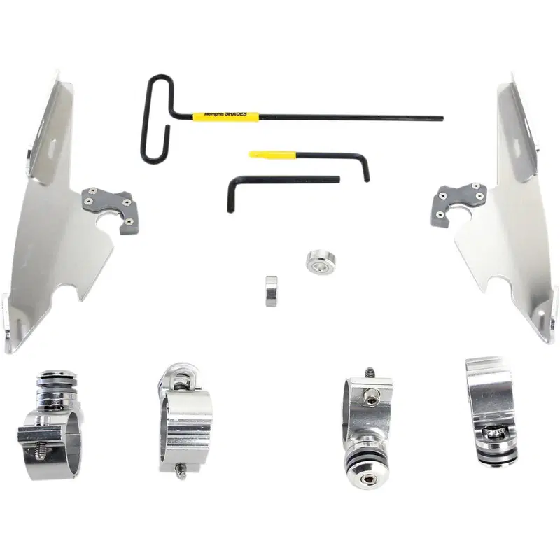 kit sgancio rapido cromato per Batwing Memphis Sha 