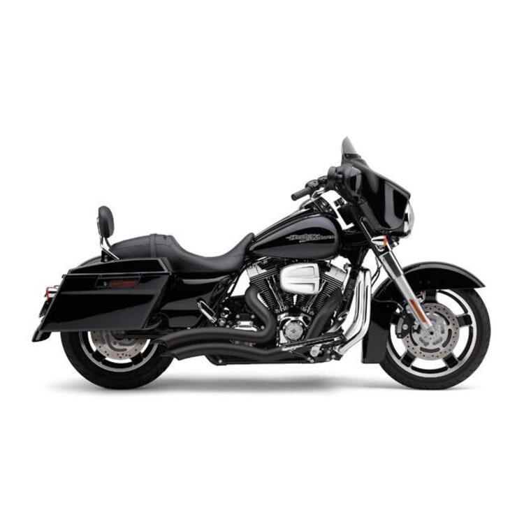 Marmitte Cobra Speedster Short Swept per Softail d 